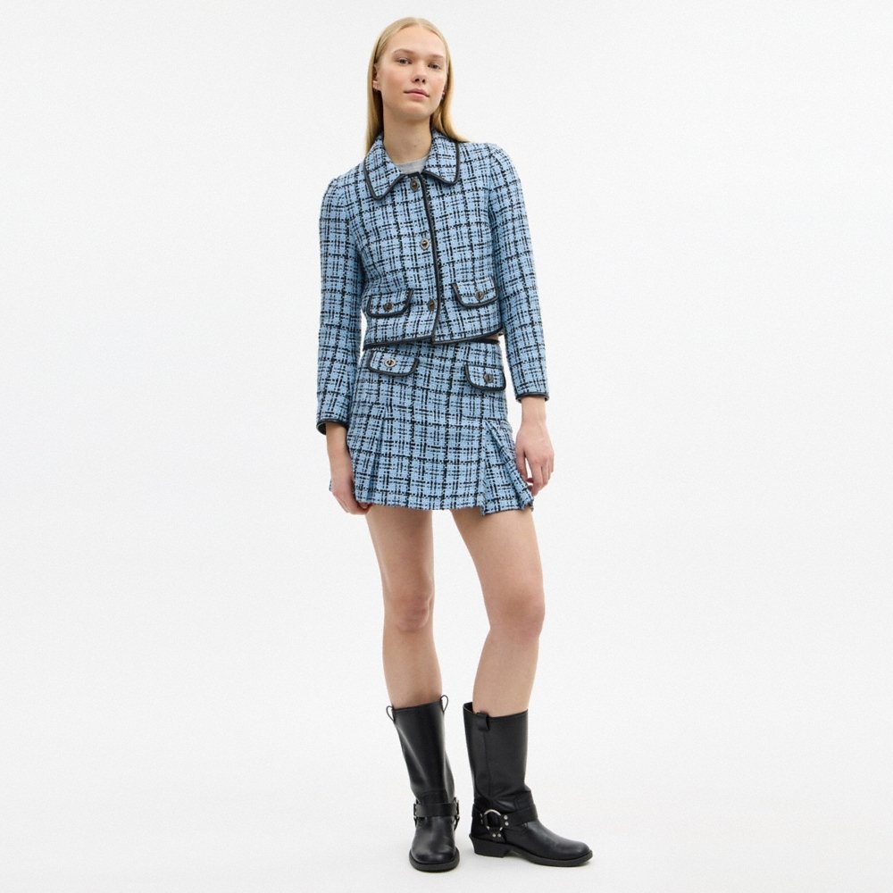 Coach Outlet Turnlock Tweed Skirt - Preorder