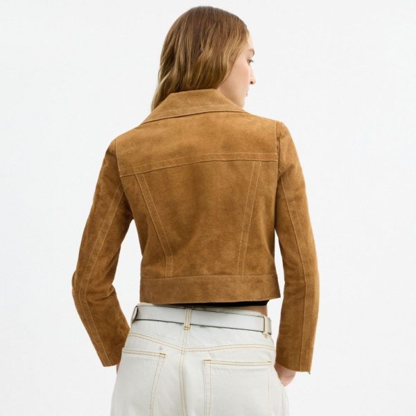 Coach Outlet Asymmetric Suede Jacket - Preorder
