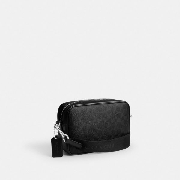 Coach Outlet Radio Camera Bag In Signature Canvas - Preorder