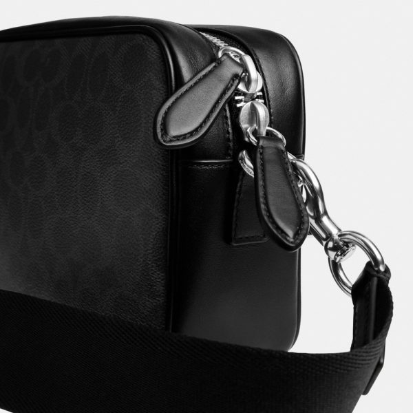 Coach Outlet Radio Camera Bag In Signature Canvas - Preorder