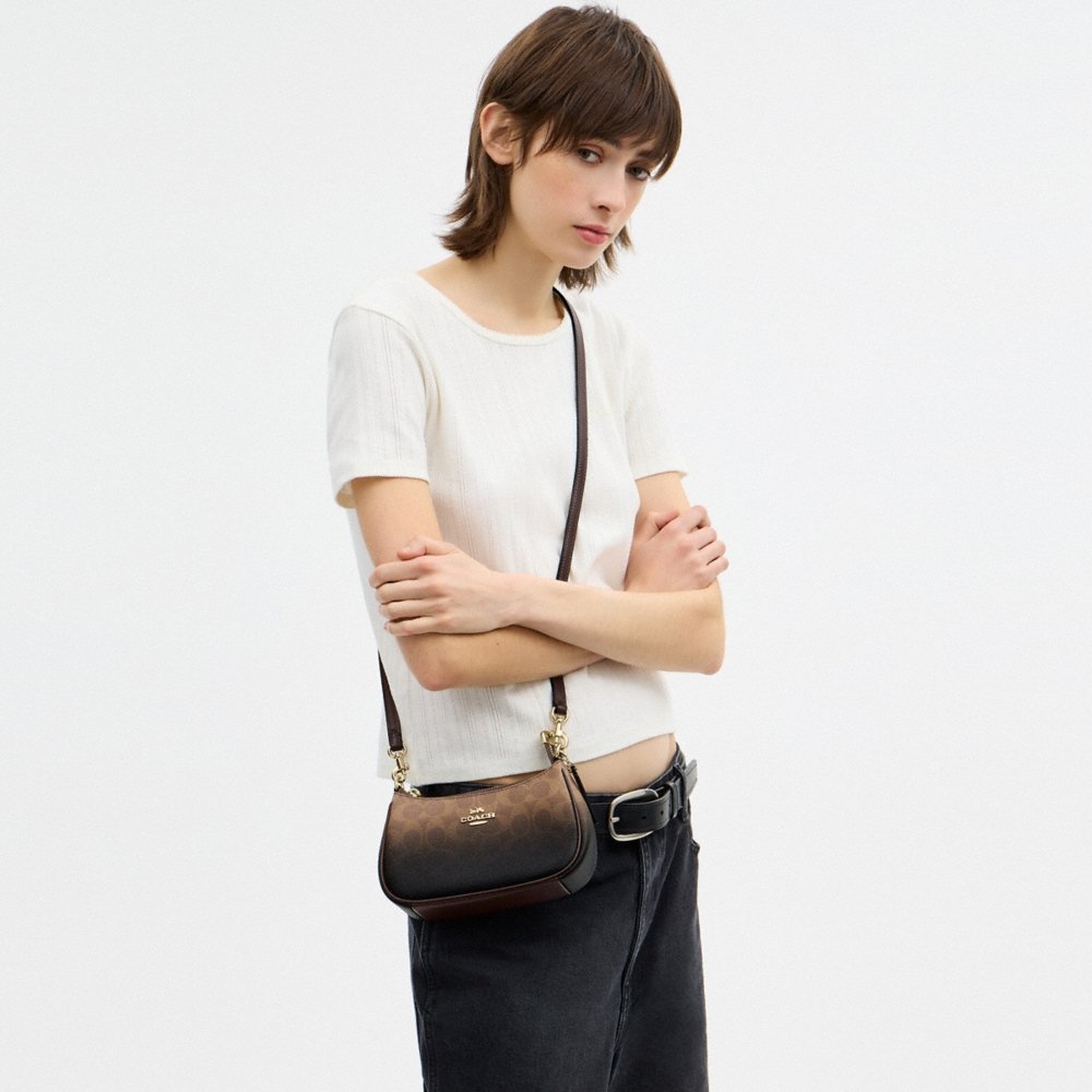 Coach Outlet Teri Mini Crossbody Bag In Ombré Signature Canvas - Preorder