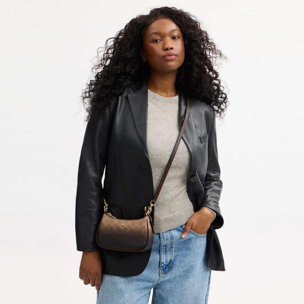 Coach Outlet Teri Mini Crossbody Bag In Ombré Signature Canvas - Preorder