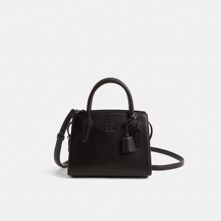 Coach Outlet Restored Andrea Carryall Bag - Preorder — Black Copper/Black