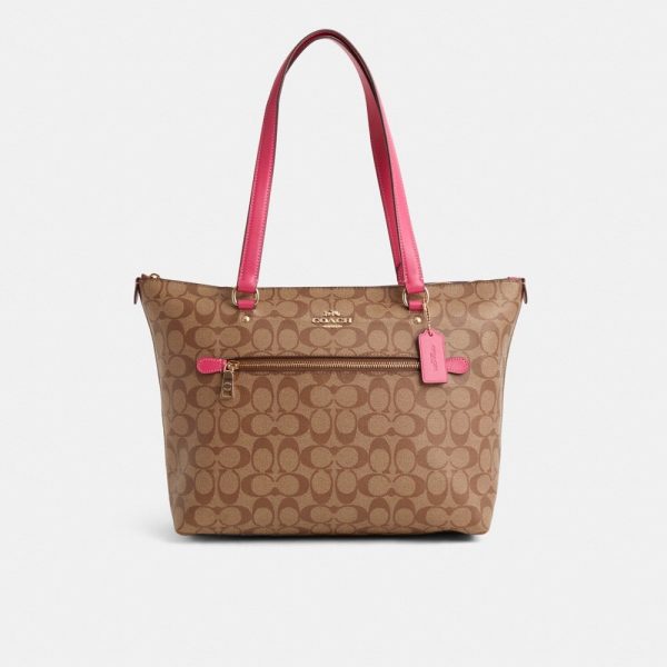 Coach Outlet Restored Gallery Tote Bag In Signature Canvas - Preorder