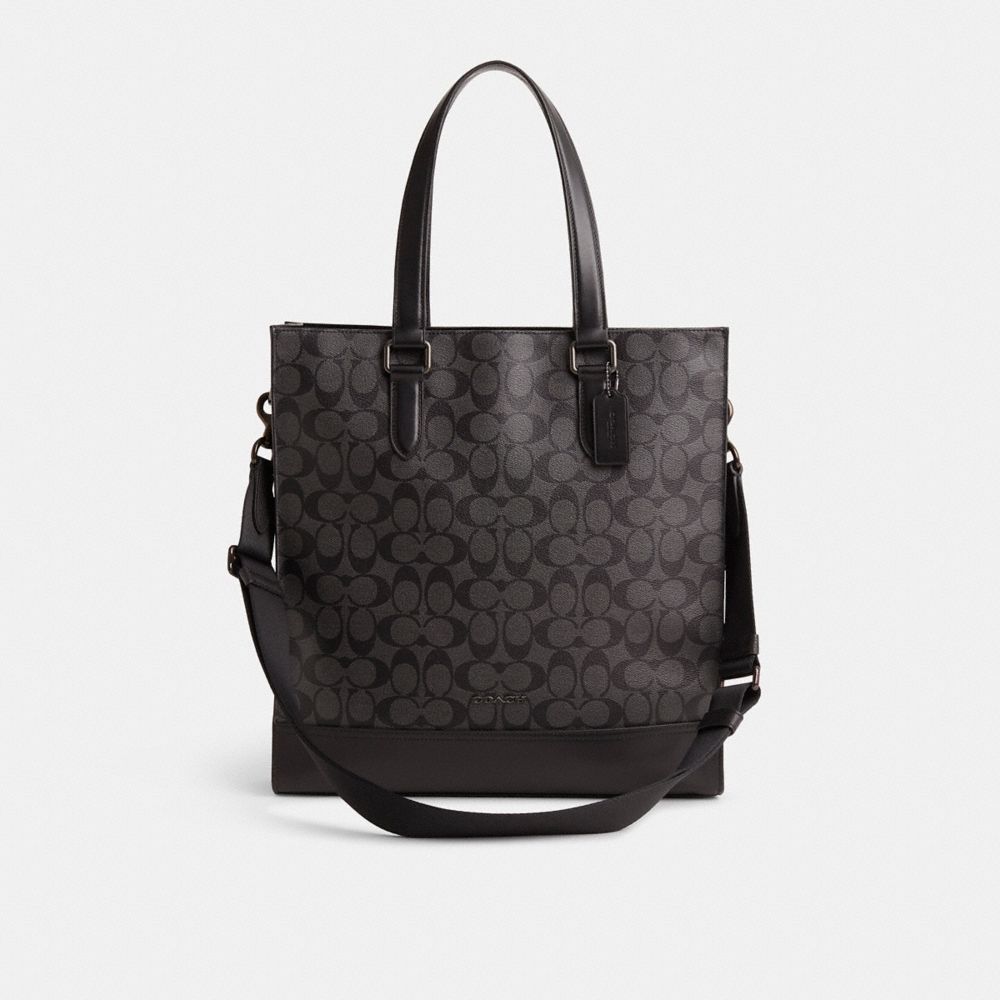 Coach Outlet Restored Graham Structured Tote Bag In Signature Canvas - Preorder