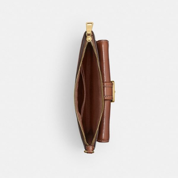 Coach Outlet Ashton Wristlet With Striped Patchwork - Preorder