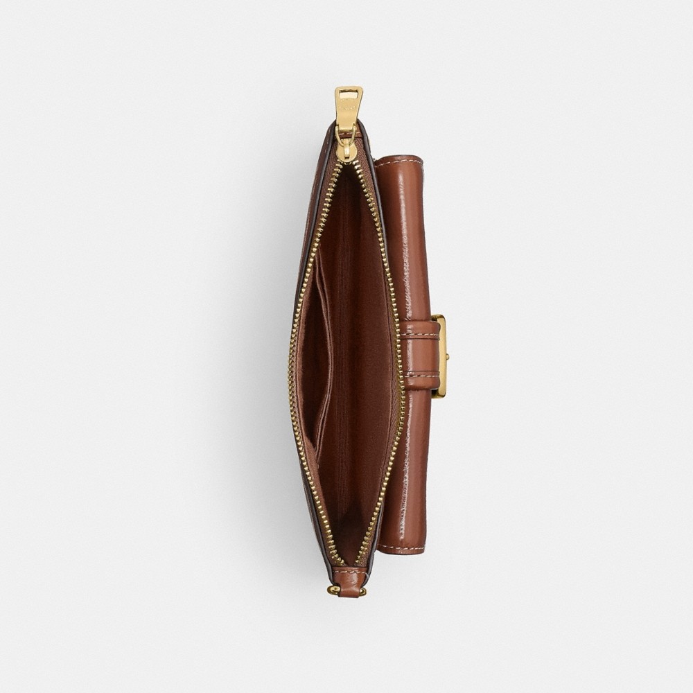 Coach Outlet Ashton Wristlet With Striped Patchwork - Preorder