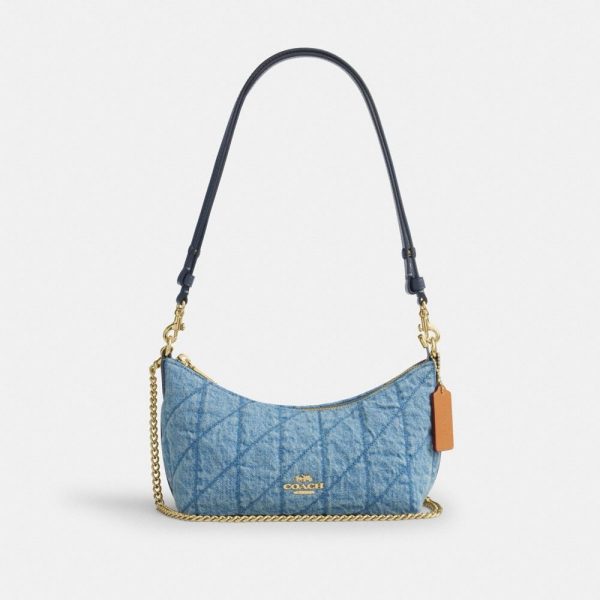 Coach Outlet Caitlin Shoulder Bag With Quilting - Preorder