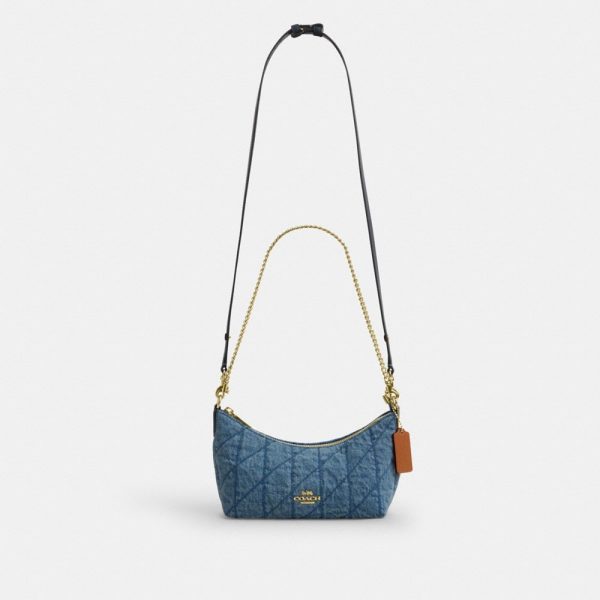 Coach Outlet Caitlin Shoulder Bag With Quilting - Preorder