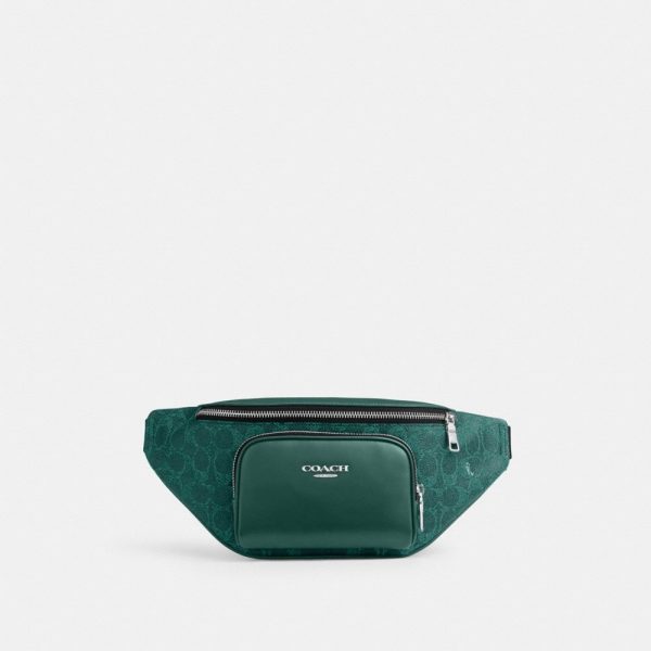 Coach Outlet Racer Small Belt Bag In Signature Canvas - Preorder