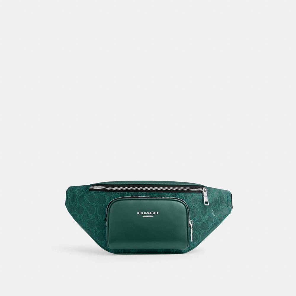 Coach Outlet Racer Small Belt Bag In Signature Canvas - Preorder