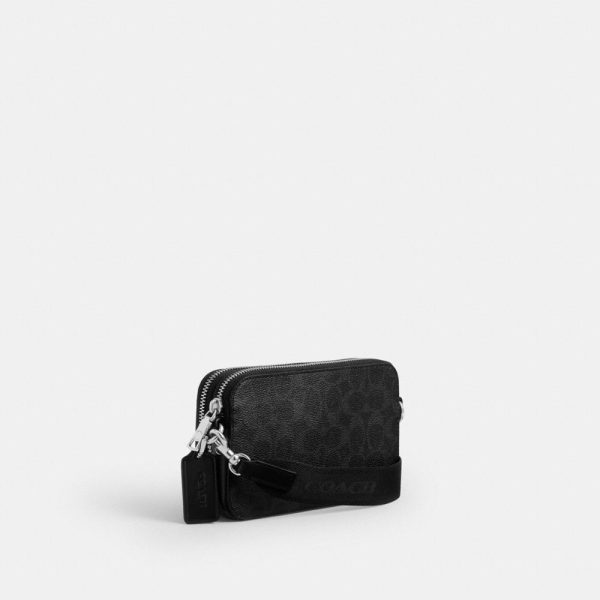 Coach Clinton Crossbody Bag In Signature Canvas - Preorder