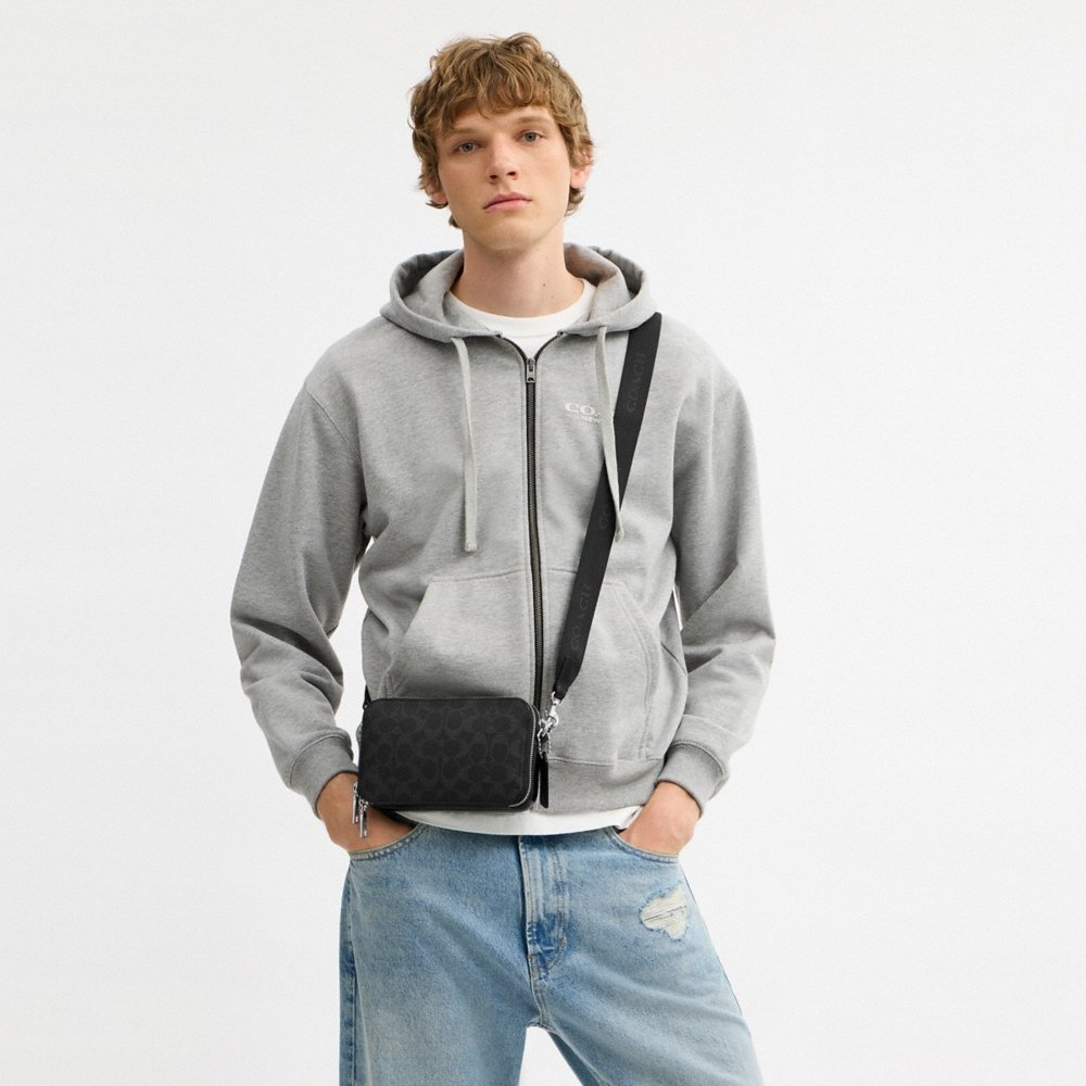 Coach Clinton Crossbody Bag In Signature Canvas - Preorder