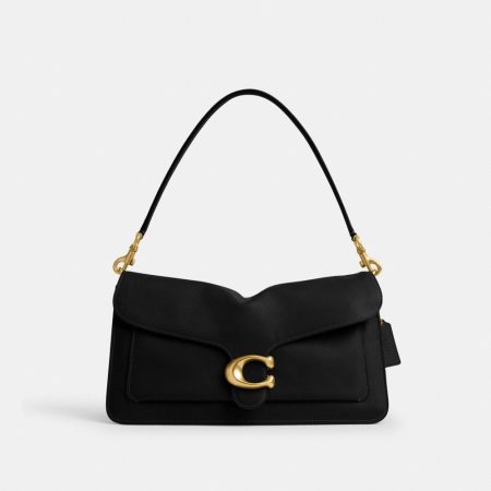 Coach Tabby Shoulder Bag 36 - Preorder — Brass/Black