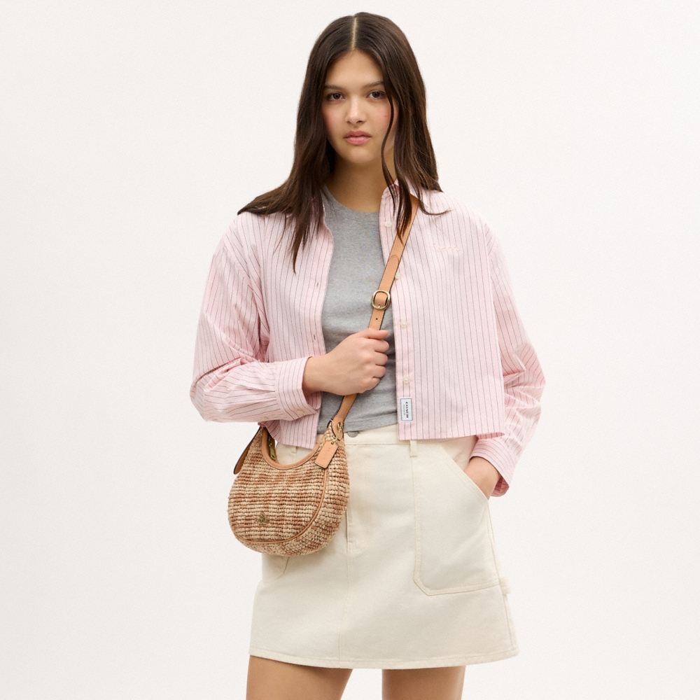 Coach Outlet Emily Shoulder Bag With Gingham Print - Preorder - Image 8