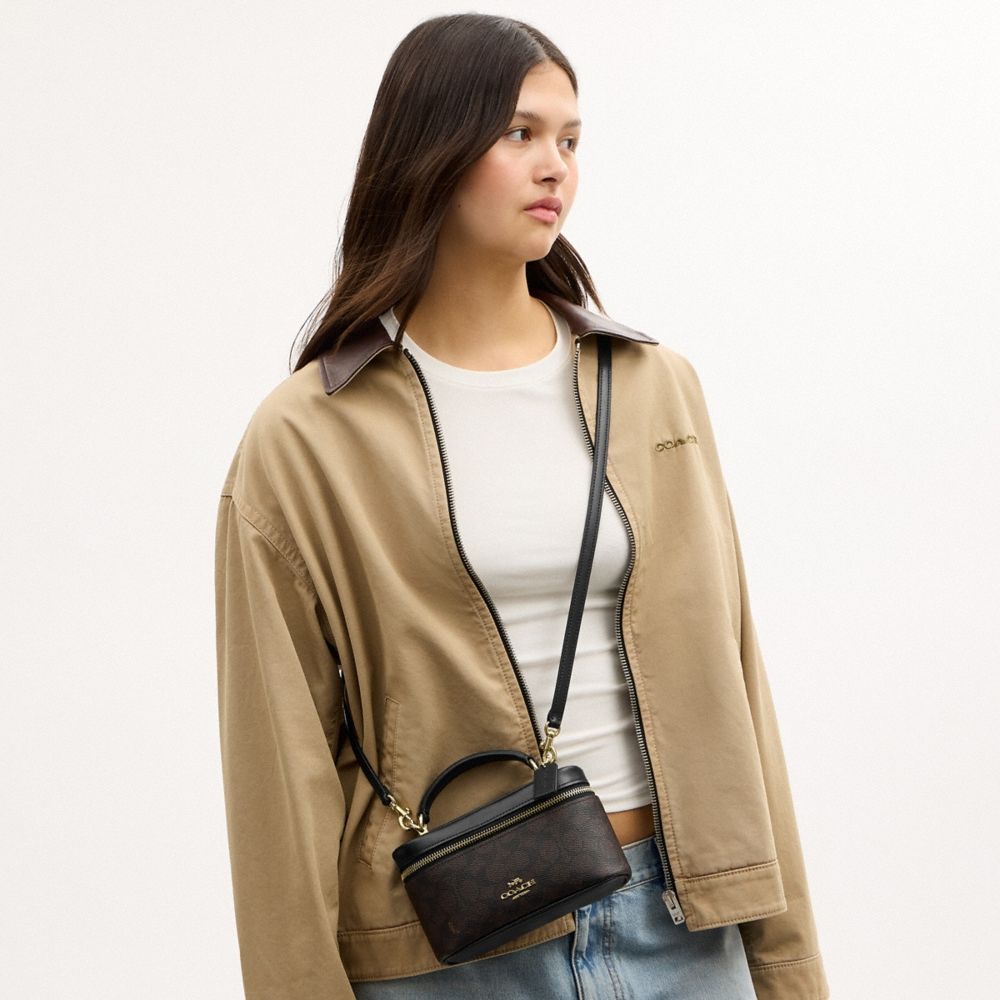 Coach Outlet Rainer Crossbody Bag 18 In Signature Canvas - Preorder