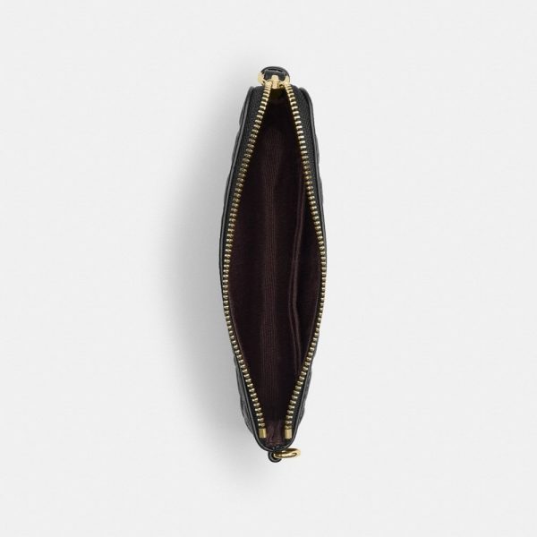 Coach Outlet Boxed Corner Zip Wristlet In Signature Leather - Preorder