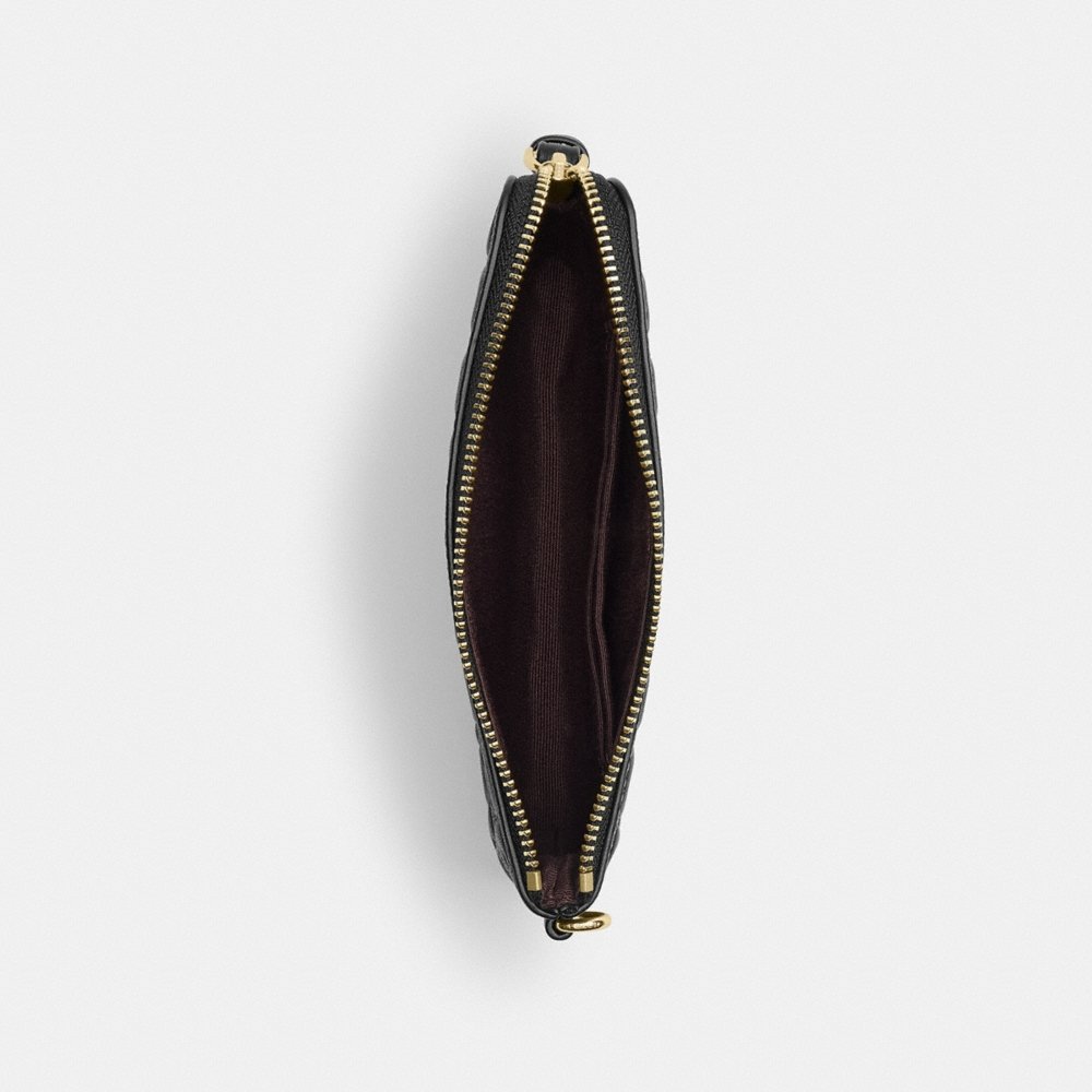 Coach Outlet Boxed Corner Zip Wristlet In Signature Leather - Preorder