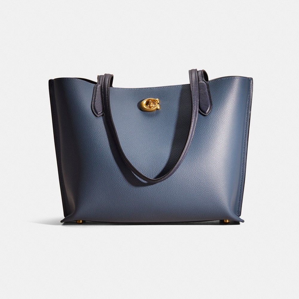 Coach Restored Willow Tote In Colorblock - Preorder