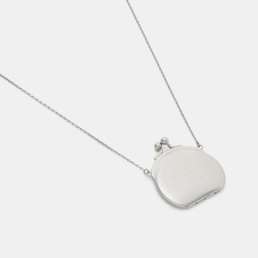 Coach Coin Purse Pendant Long Necklace - Preorder