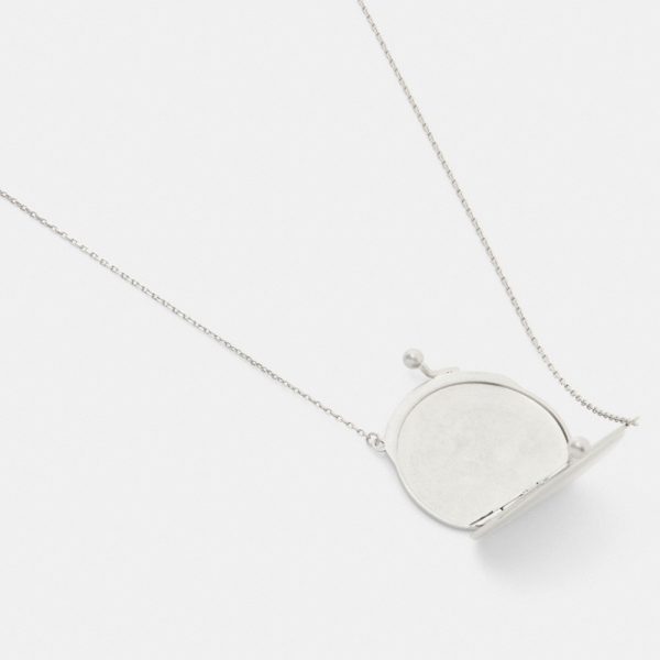 Coach Coin Purse Pendant Long Necklace - Preorder