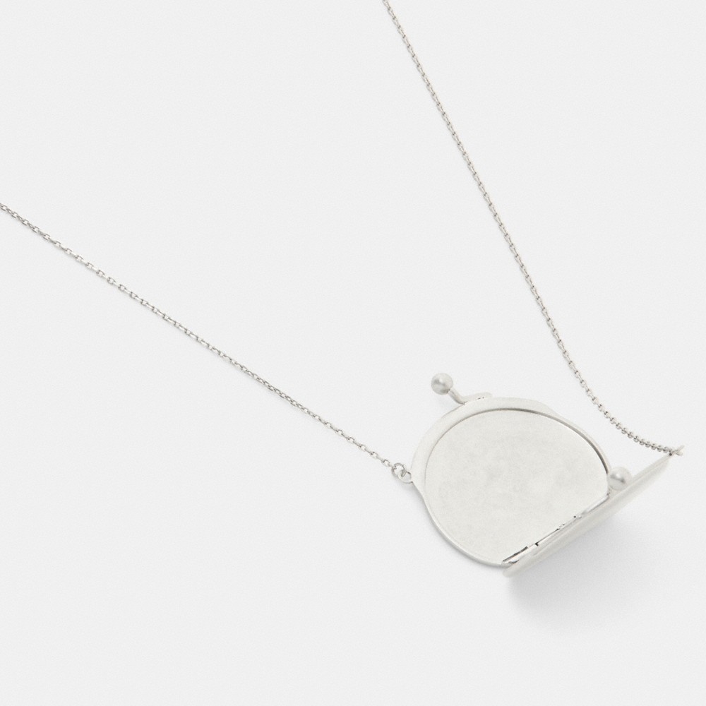 Coach Coin Purse Pendant Long Necklace - Preorder