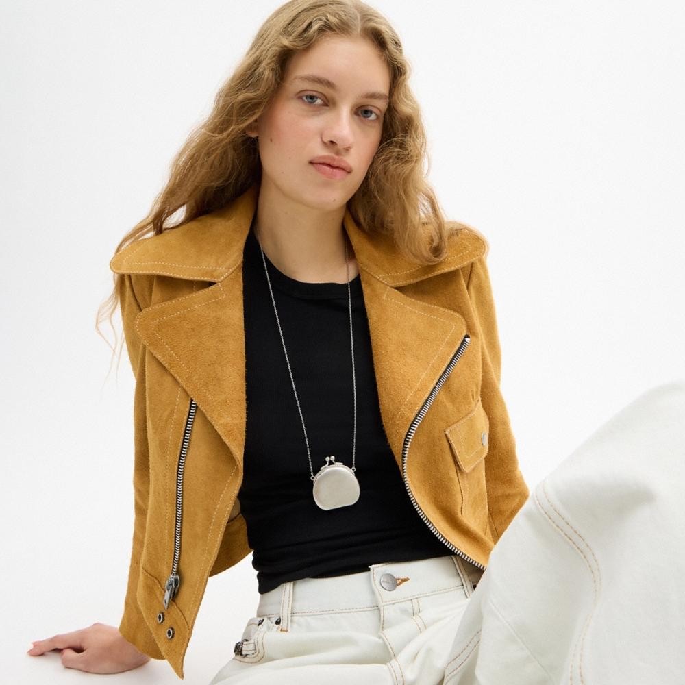 Coach Coin Purse Pendant Long Necklace - Preorder