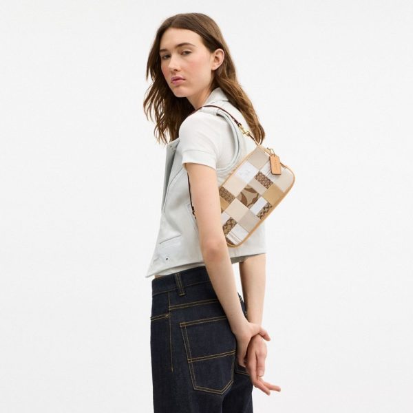 Coach Plaza Bag 25 With Patchwork - Preorder