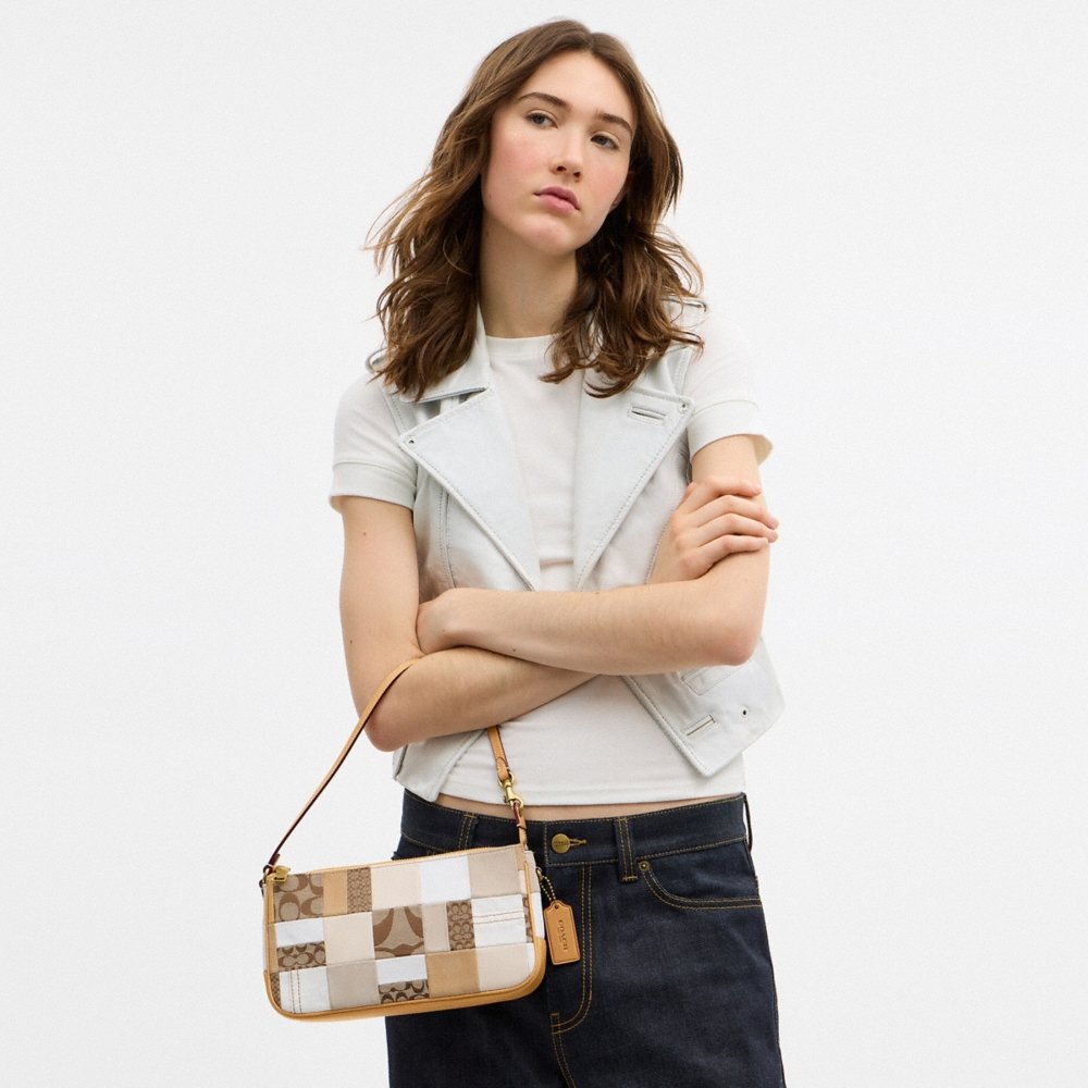 Coach Plaza Bag 25 With Patchwork - Preorder