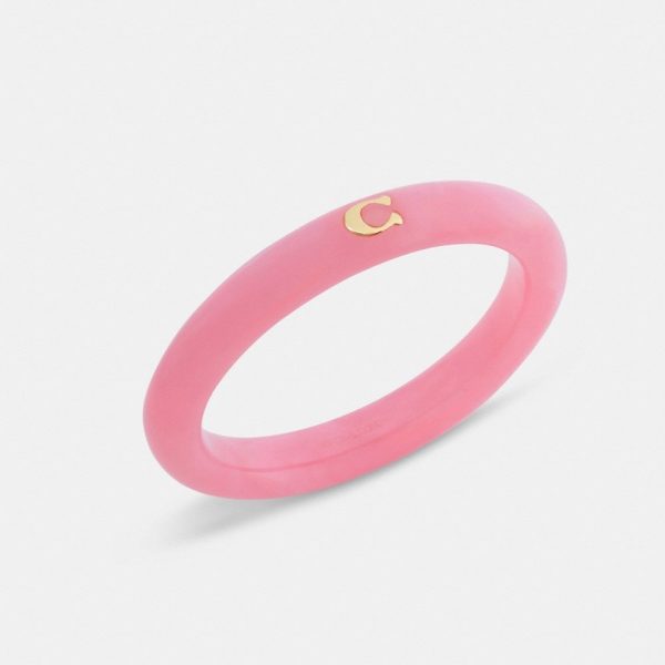 Coach Signature Resin Bangle - Preorder