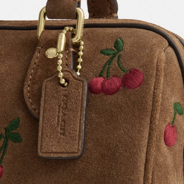 Coach Outlet Mini Rowan Crossbody Bag With Cherry Embroidery - Preorder