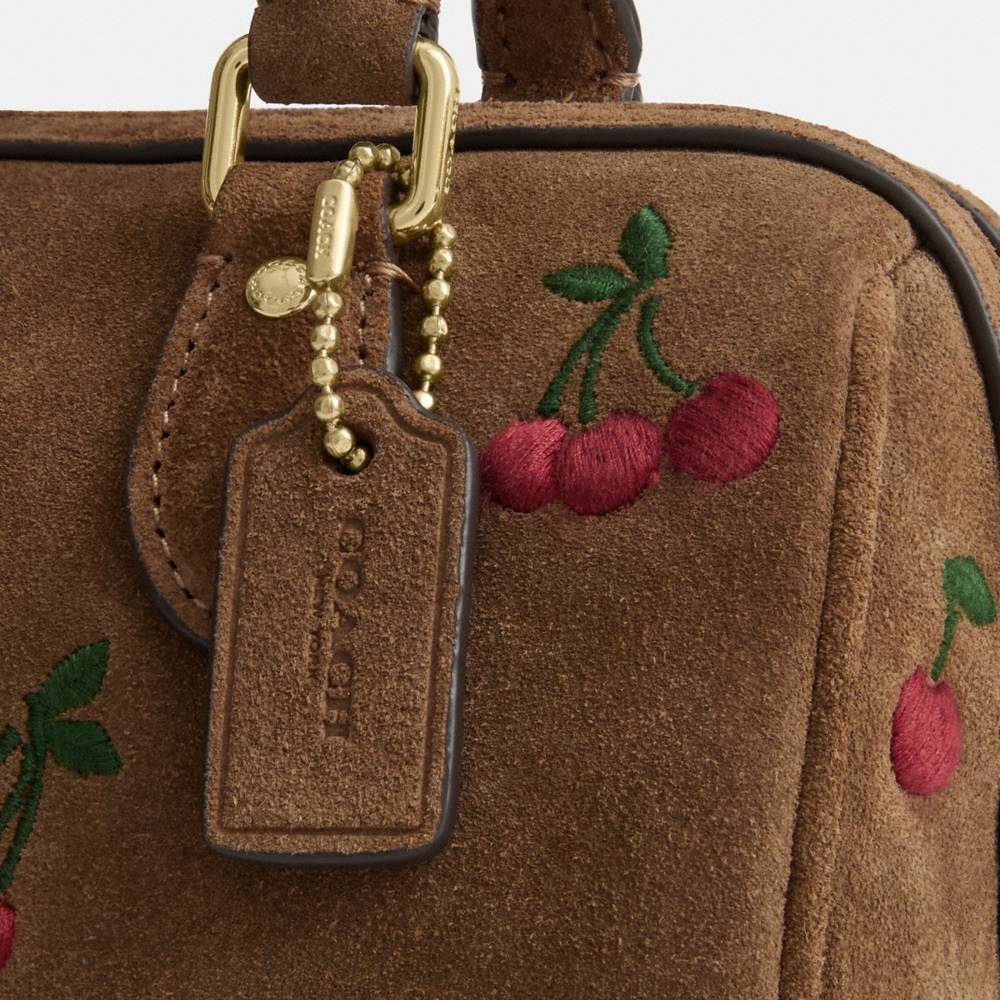 Coach Outlet Mini Rowan Crossbody Bag With Cherry Embroidery - Preorder