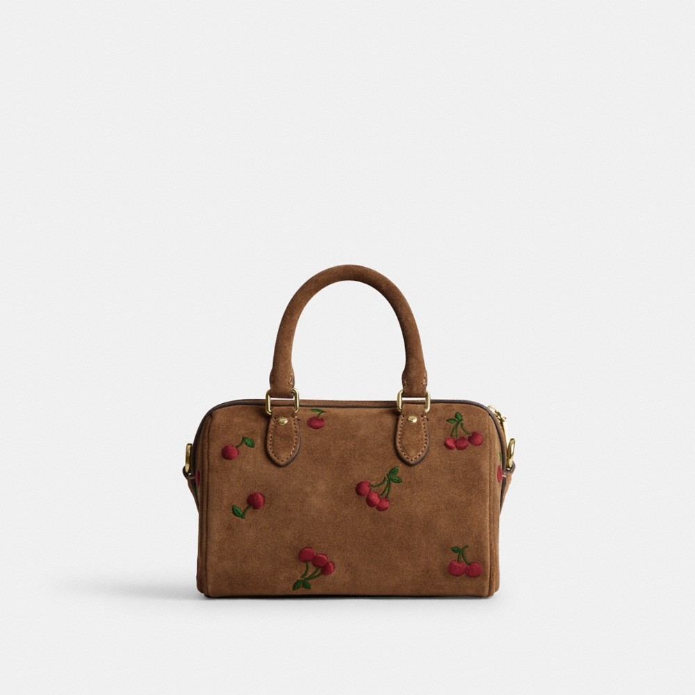 Coach Outlet Mini Rowan Crossbody Bag With Cherry Embroidery - Preorder