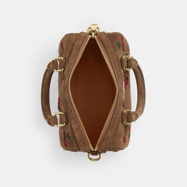 Coach Outlet Mini Rowan Crossbody Bag With Cherry Embroidery - Preorder