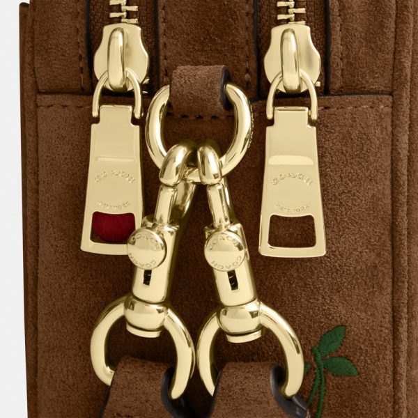 Coach Outlet Mini Carey Crossbody Bag With Cherry Embroidery - Preorder