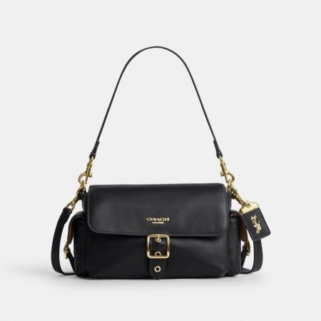 Coach Outlet Alice Shoulder Bag - Preorder — Brass/Black