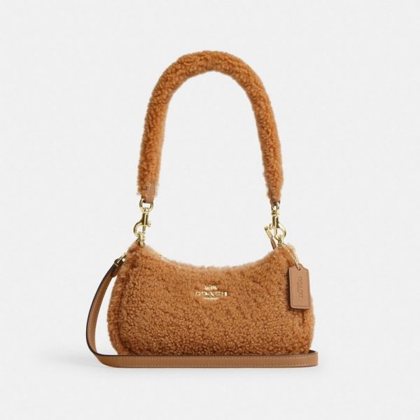 Coach Outlet Teri Mini Crossbody Bag In Shearling - Preorder