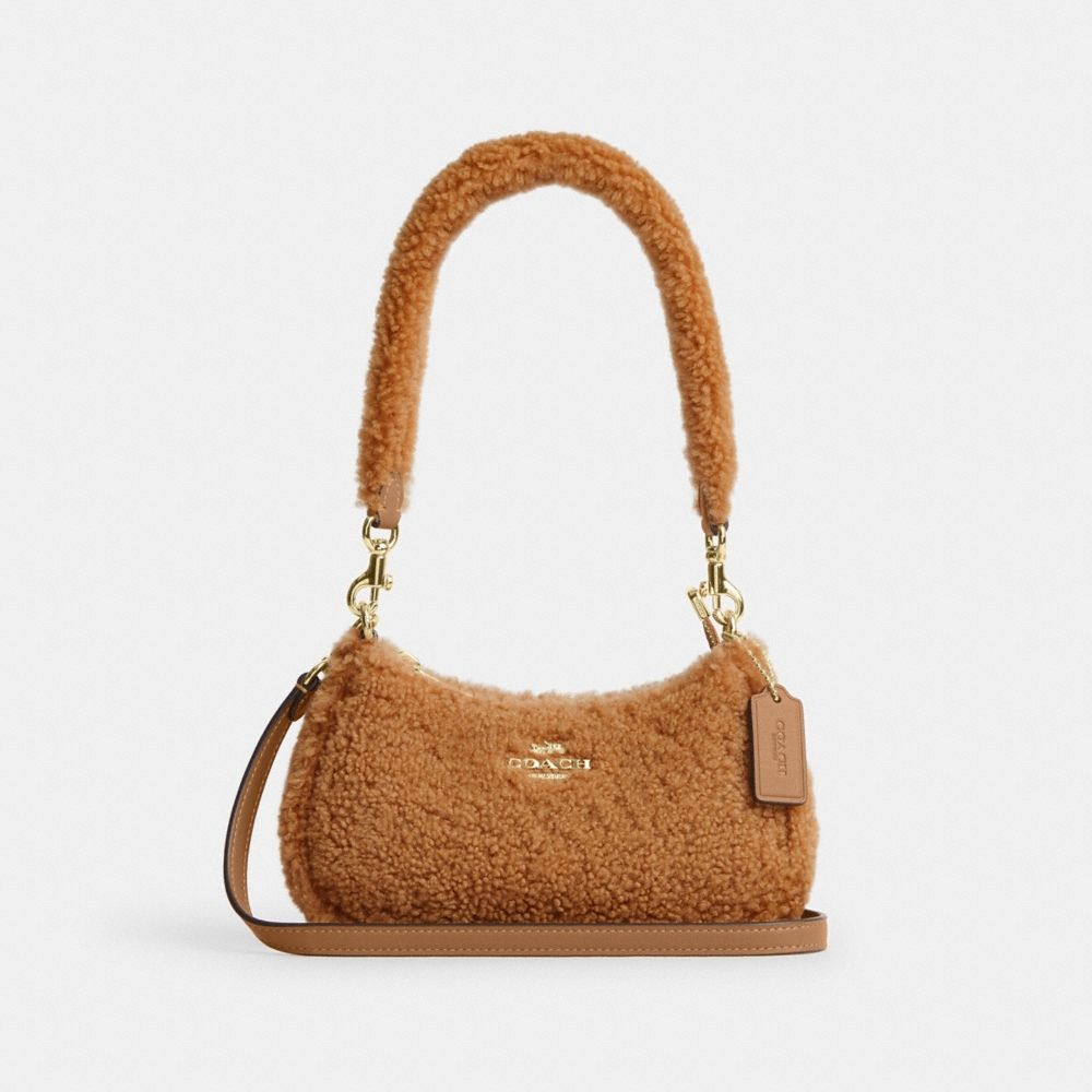 Coach Outlet Teri Mini Crossbody Bag In Shearling - Preorder