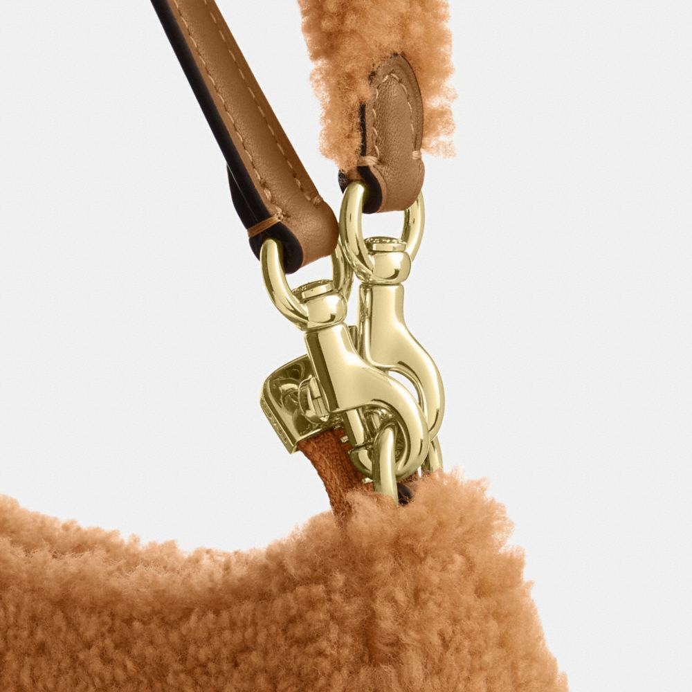 Coach Outlet Teri Mini Crossbody Bag In Shearling - Preorder