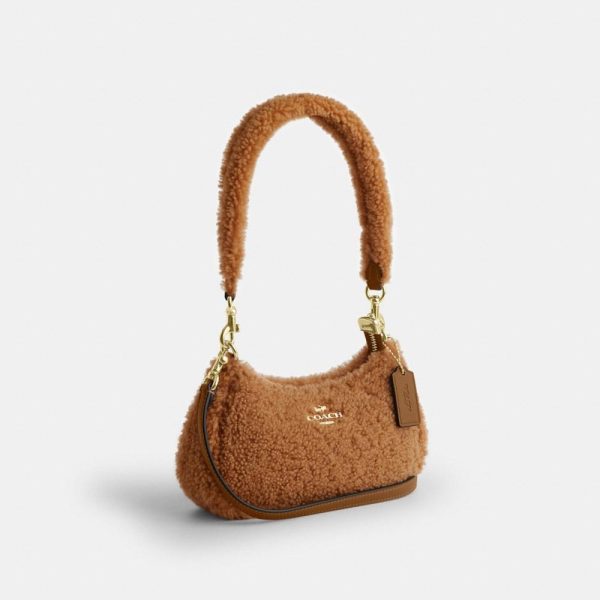 Coach Outlet Teri Mini Crossbody Bag In Shearling - Preorder