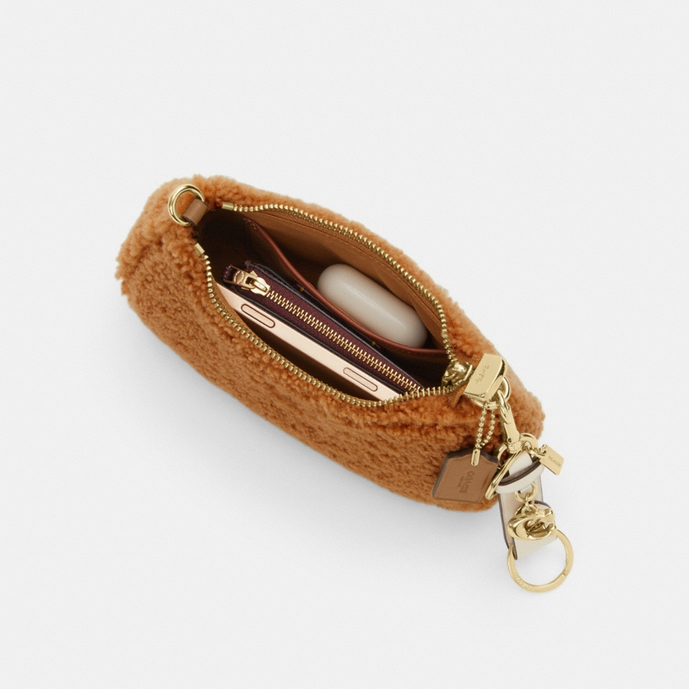 Coach Outlet Teri Mini Crossbody Bag In Shearling - Preorder