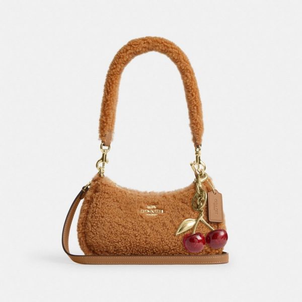 Coach Outlet Teri Mini Crossbody Bag In Shearling - Preorder