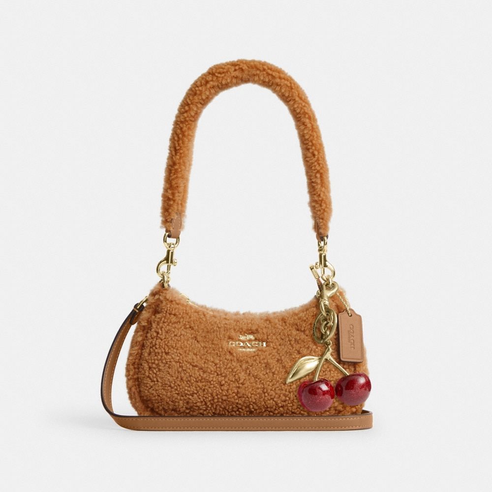 Coach Outlet Teri Mini Crossbody Bag In Shearling - Preorder