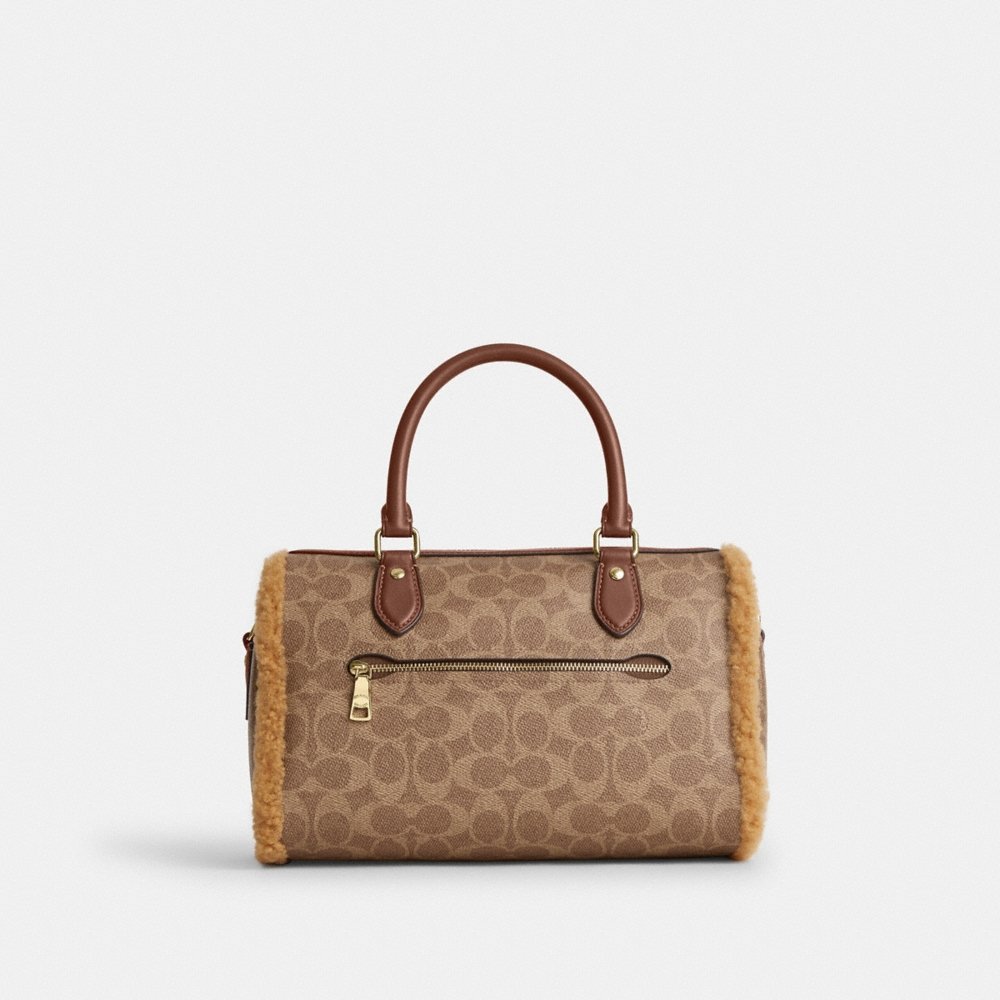 Coach Outlet Rowan Satchel Bag In Signature Canvas - Preorder