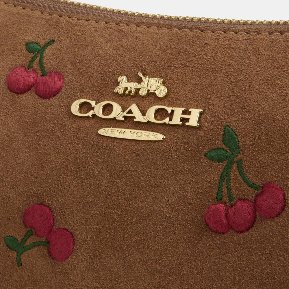Coach Outlet Teri Shoulder Bag With Cherry Embroidery - Preorder
