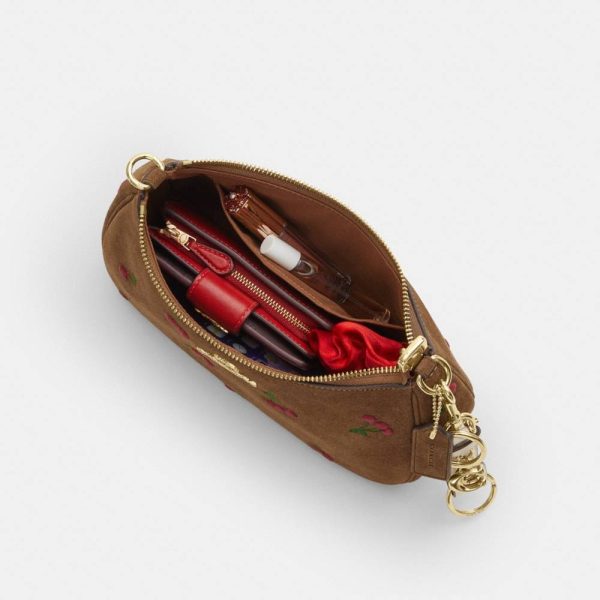 Coach Outlet Teri Shoulder Bag With Cherry Embroidery - Preorder