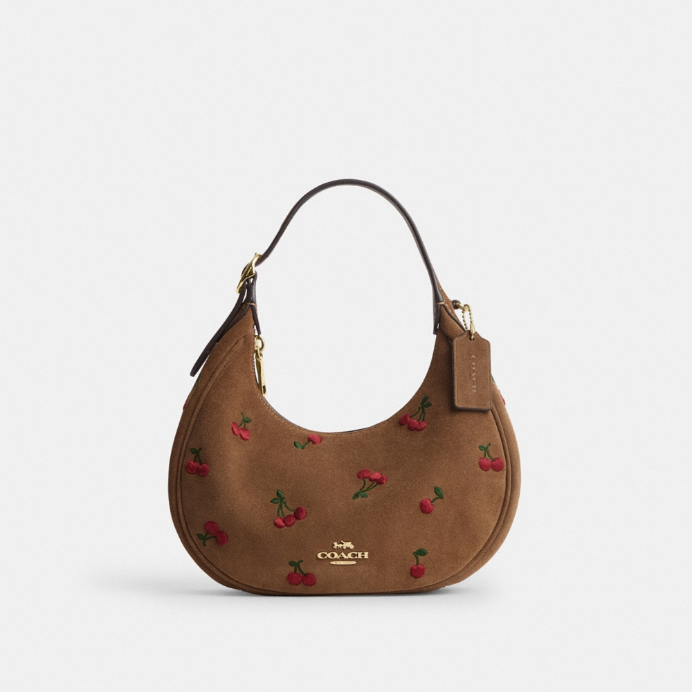 Coach Outlet Emily Shoulder Bag With Cherry Embroidery - Preorder