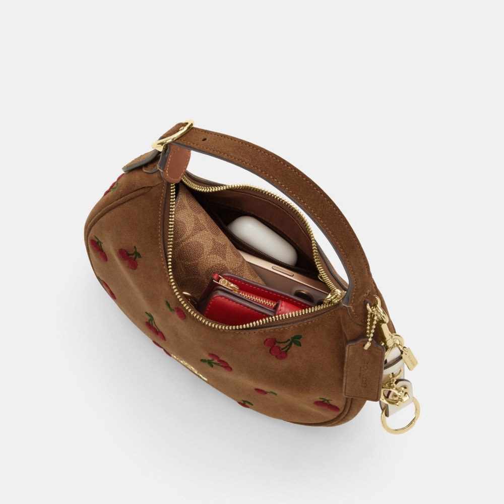Coach Outlet Emily Shoulder Bag With Cherry Embroidery - Preorder - Image 4