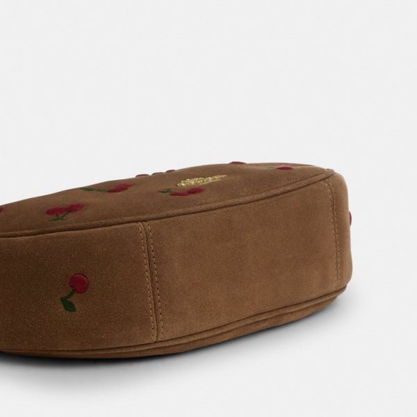 Coach Outlet Emily Shoulder Bag With Cherry Embroidery - Preorder