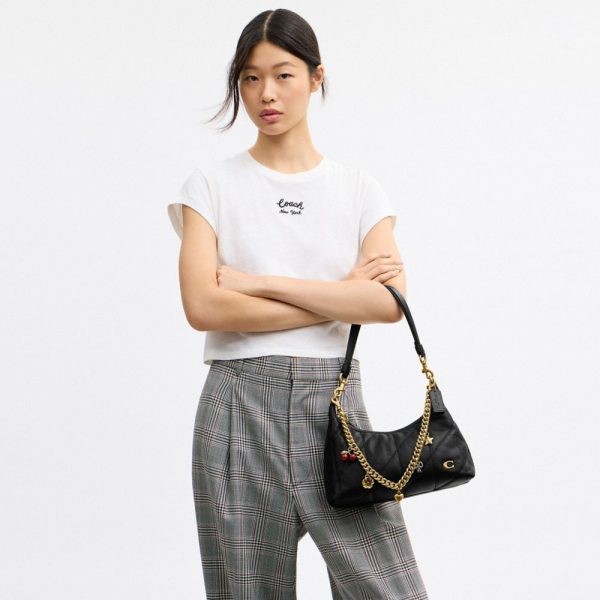 Coach Juliet Shoulder Bag 25 With Quilting And Charms - Preorder